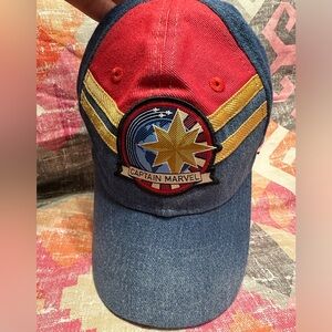 NWOT Disney Captain Marvel baseball hat